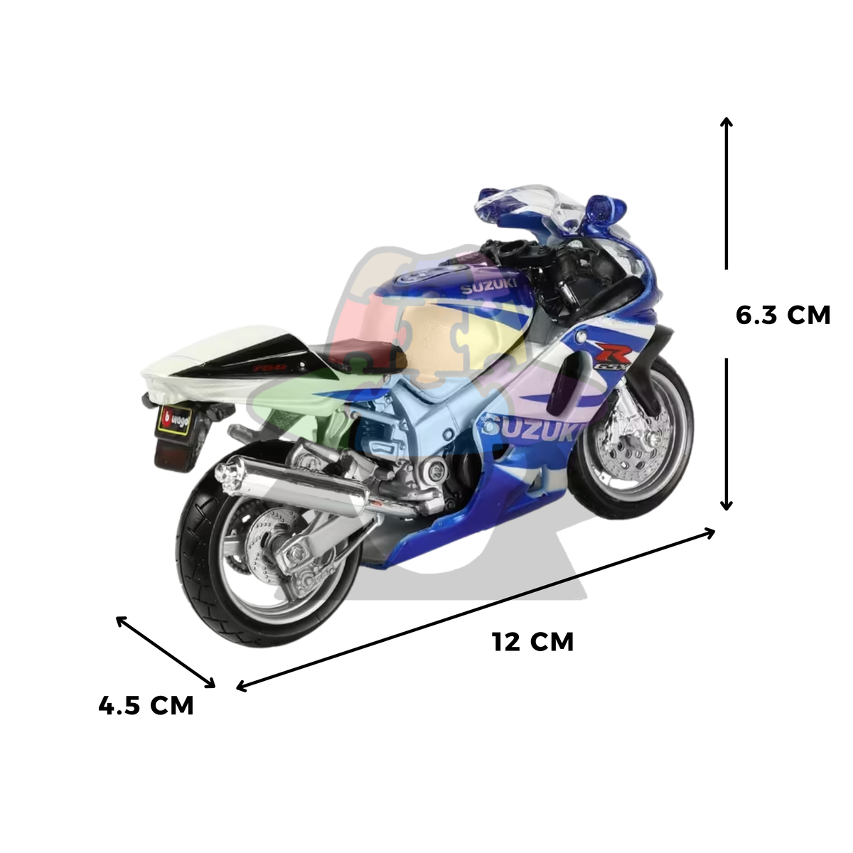 Moto Suzuki GSX R 750 | 1/18
