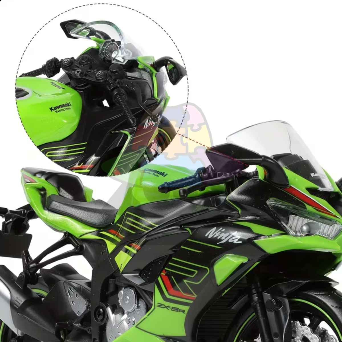 Moto Kawasaki NINJA ZX 6 R | 1/12