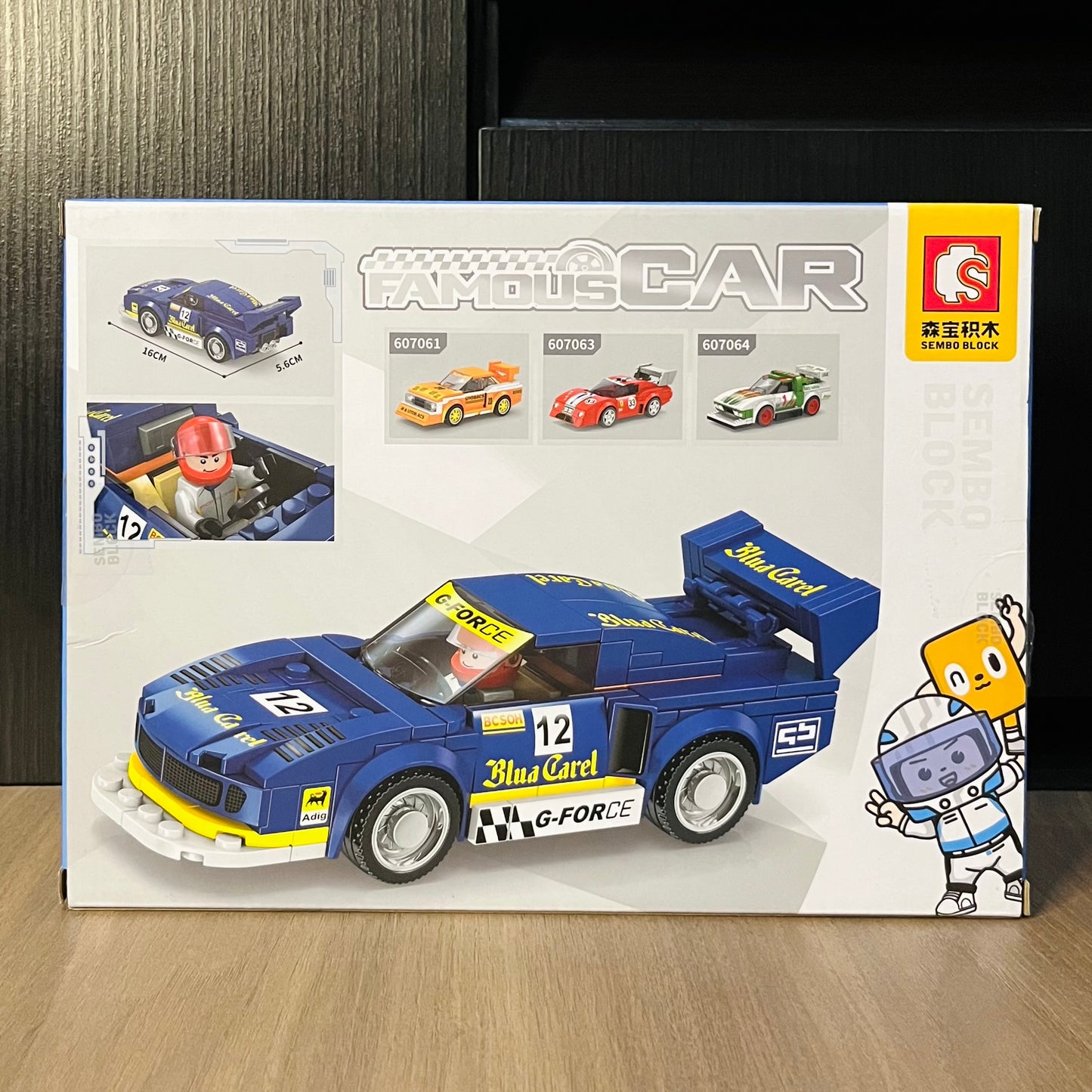LEGO Carro Nascar #2 + Muñeco