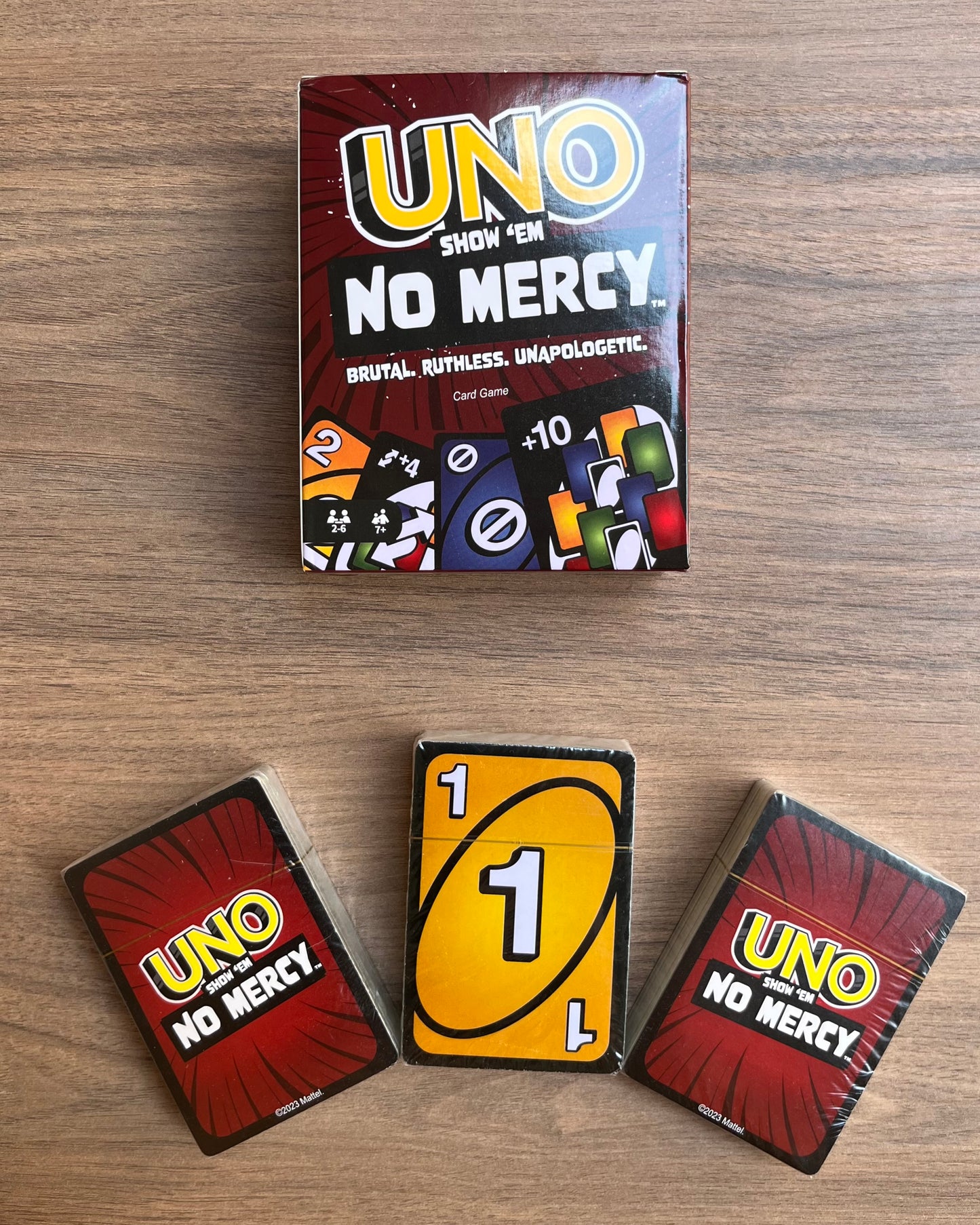 Cartas UNO NO MERCY