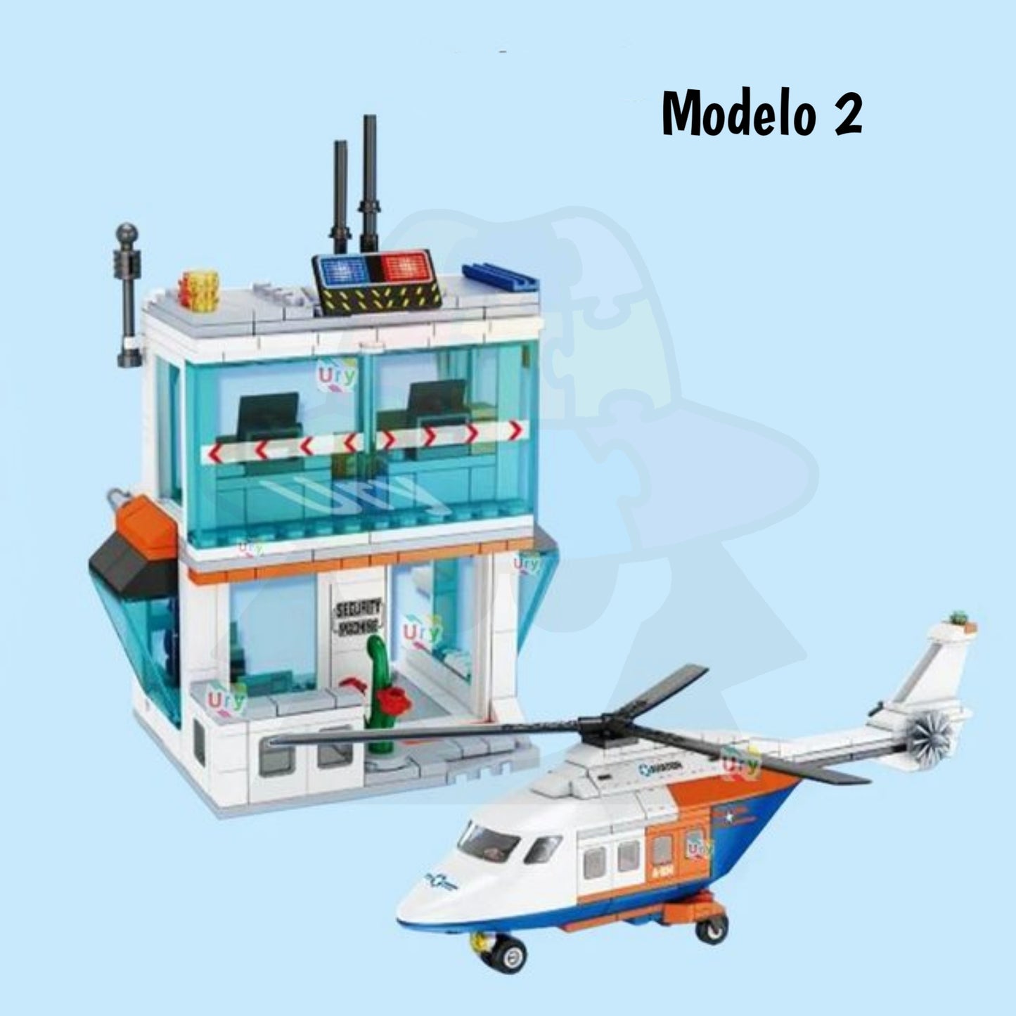 LEGO Avión + Helicóptero + Aeropuerto | 3 en 1