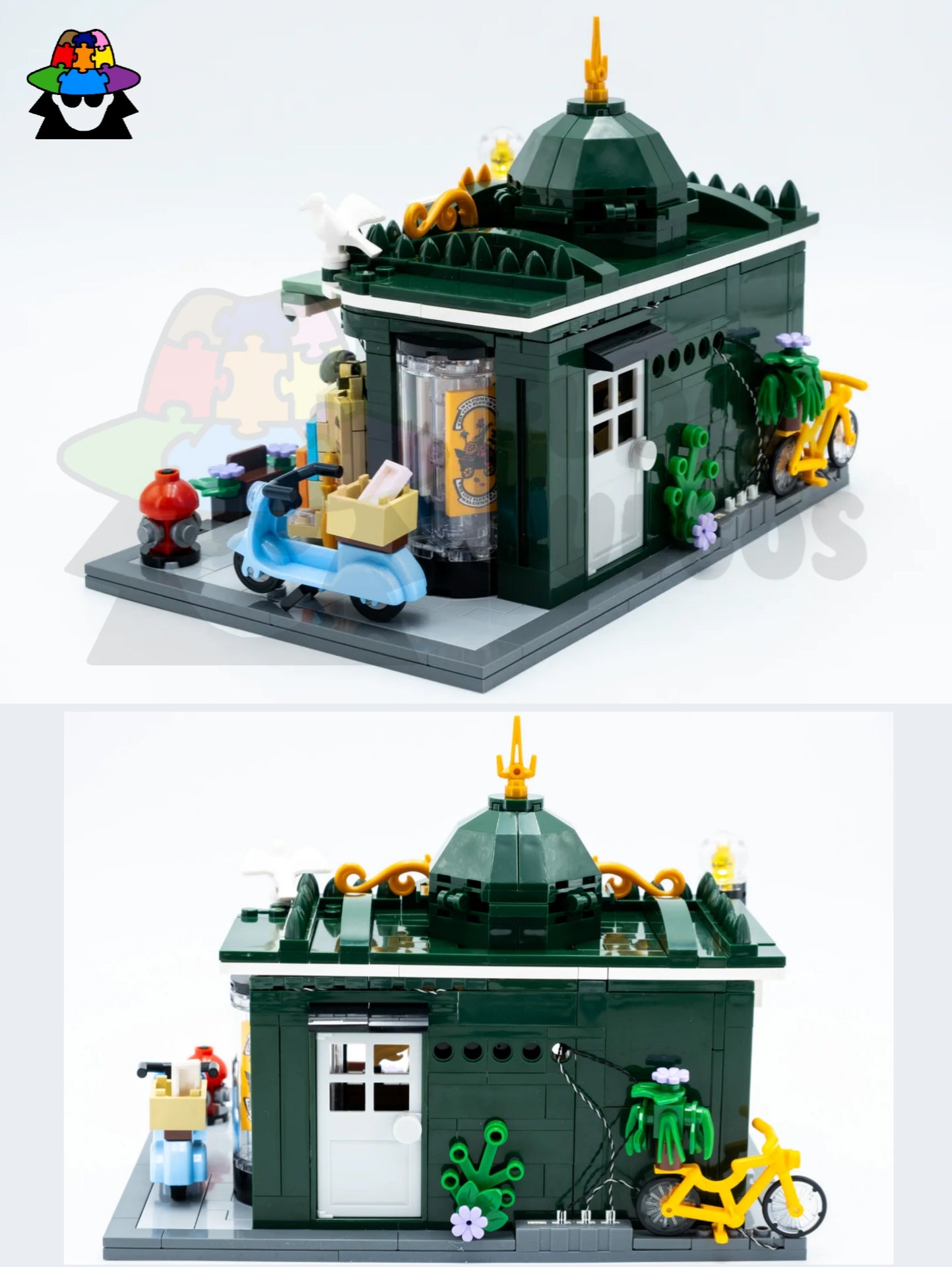 LEGO Newsstand / Tiendita + Set Iluminación