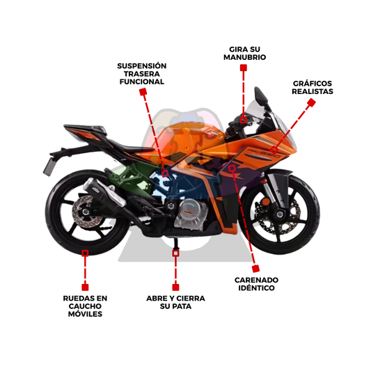 Moto KTM RC 390 | 1/12