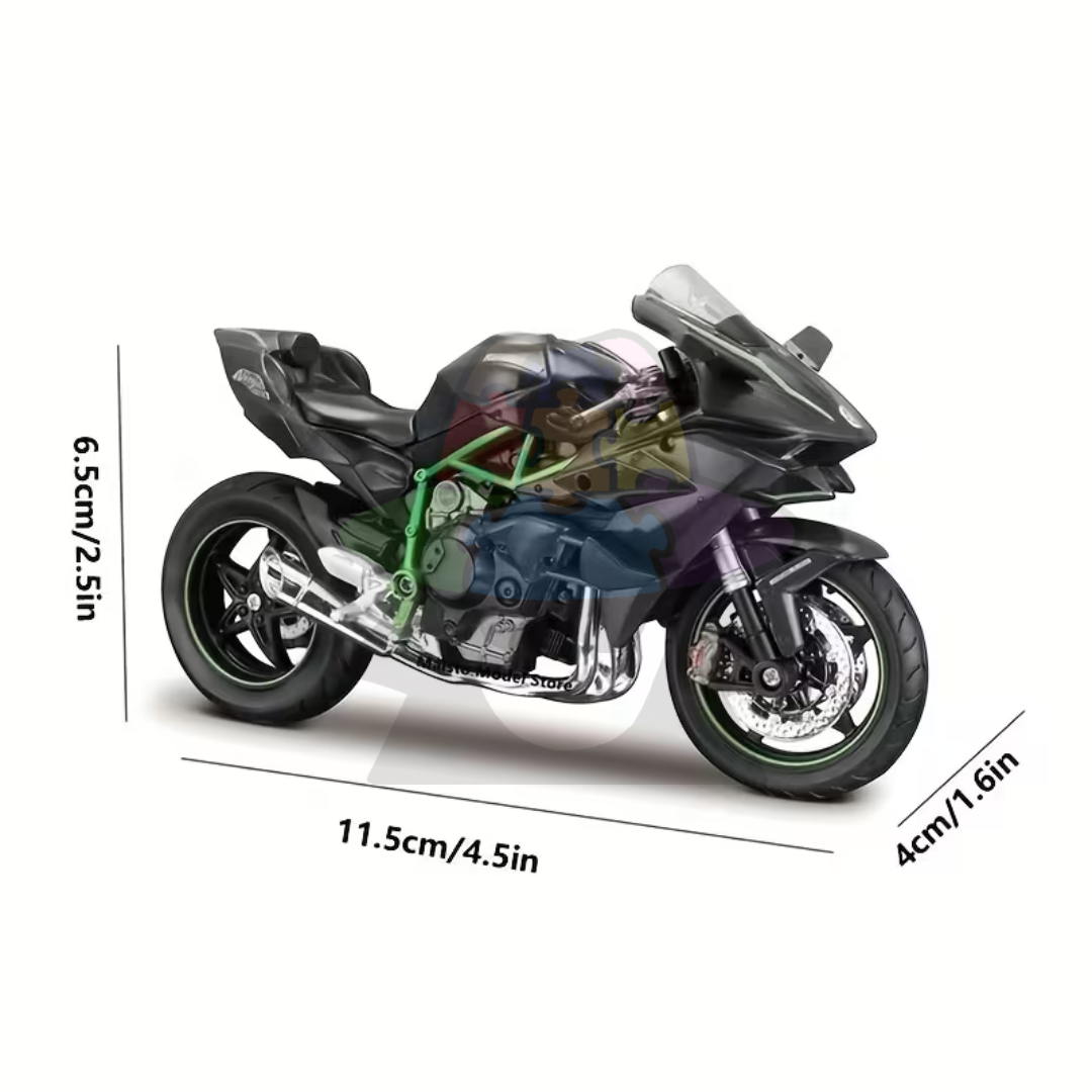 Moto Kawasaki H2 R | 1/18