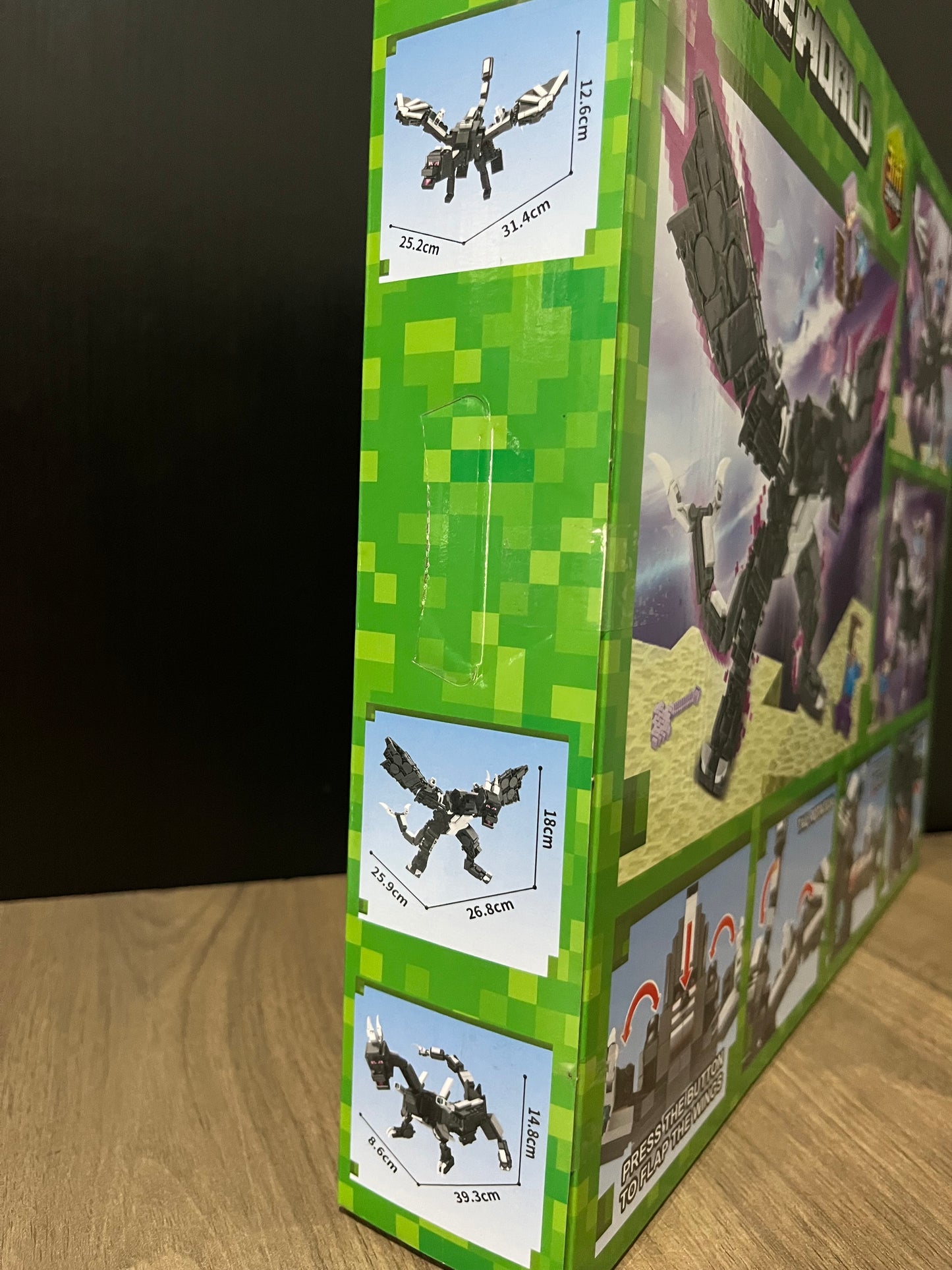 LEGO Minecraft Dragón del END | 3 en 1