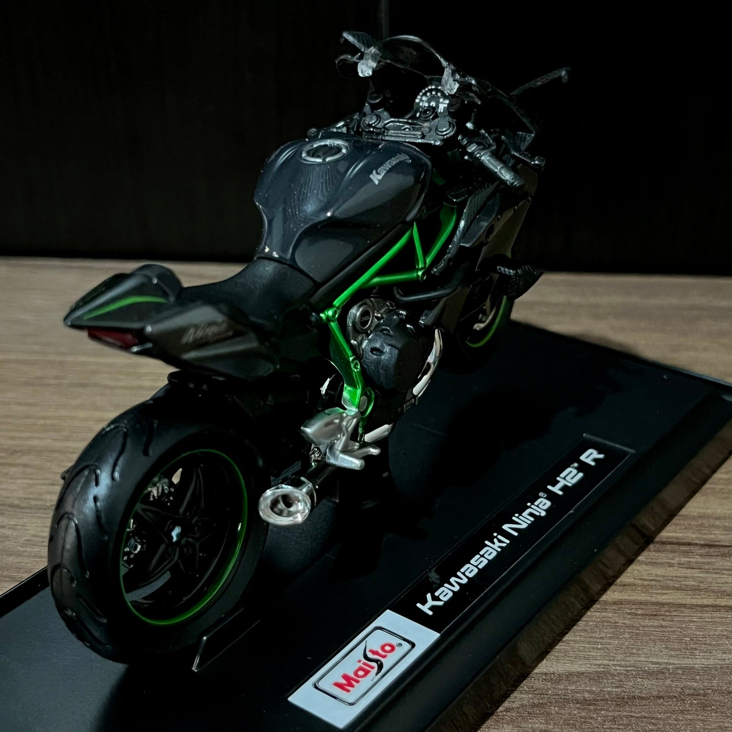 Moto Kawasaki H2 R | 1/18