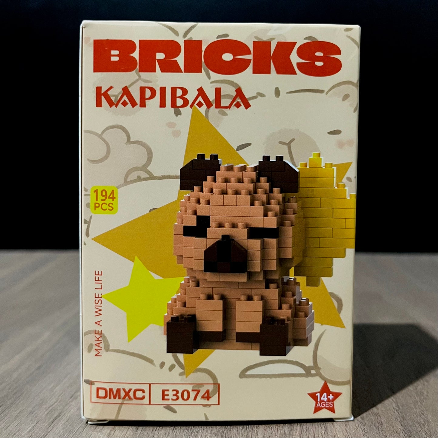 Armable 3D Capibara con Estrella