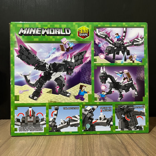 LEGO Minecraft Dragón del END | 3 en 1