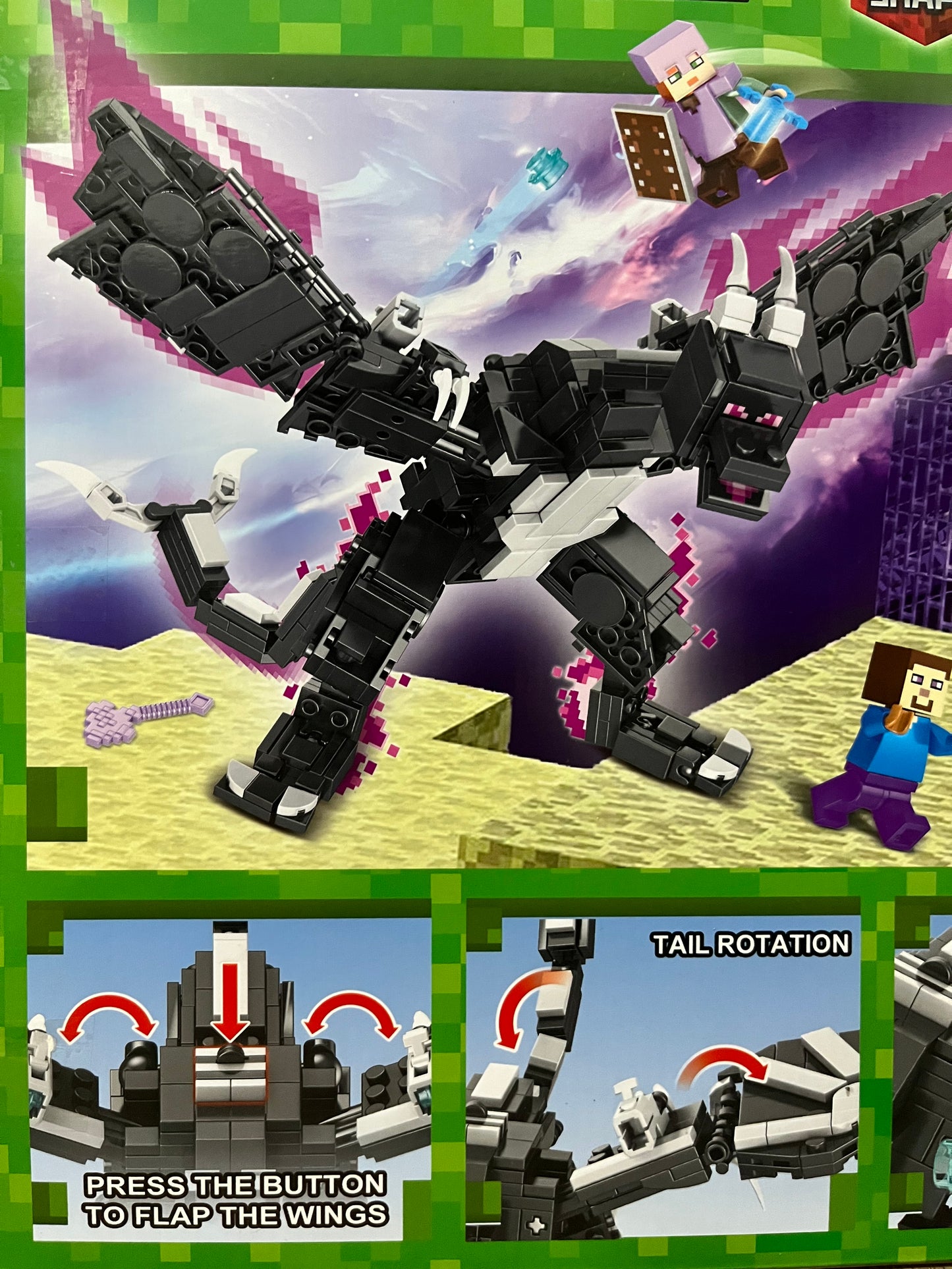 LEGO Minecraft Dragón del END | 3 en 1