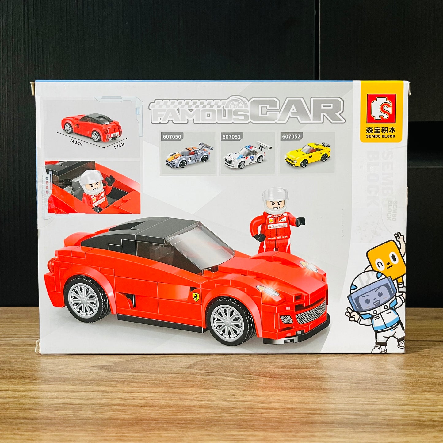 LEGO Ferrari Puro Sangre + Muñeco