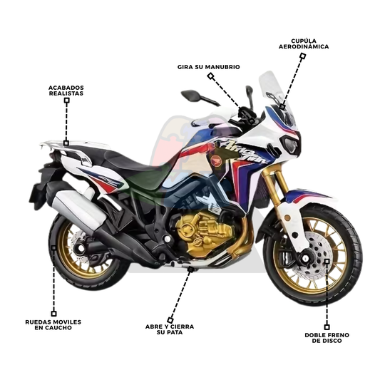 Moto Honda Africa Twin 1100 | 1/18
