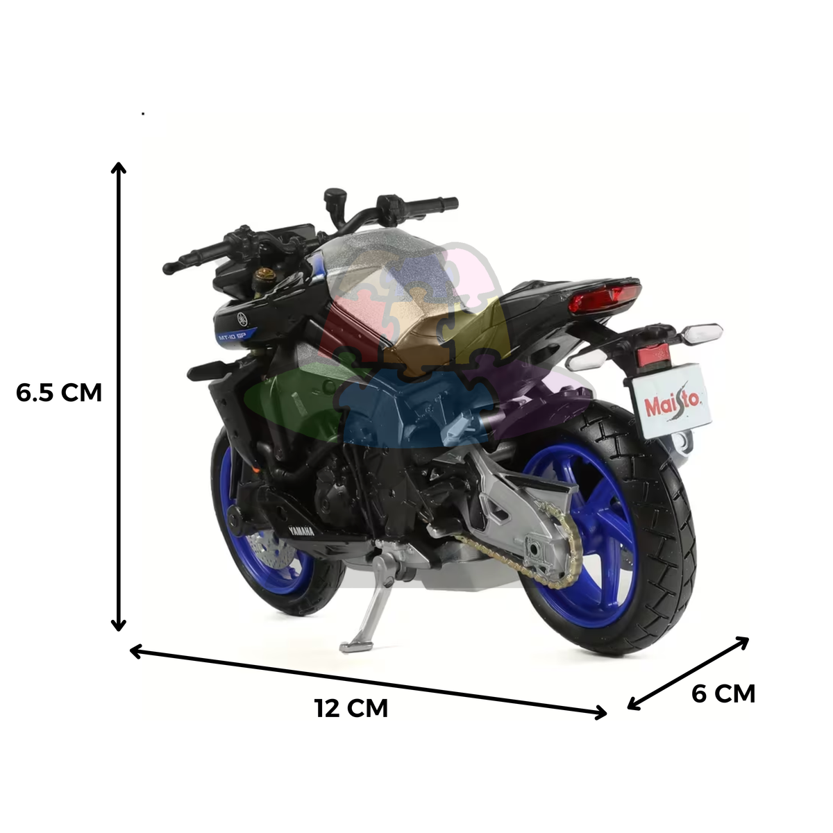 Moto Yamaha MT 10 SP | 1/18