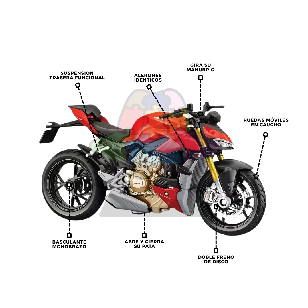 Moto Ducati Streetfighter V4 S | 1/18