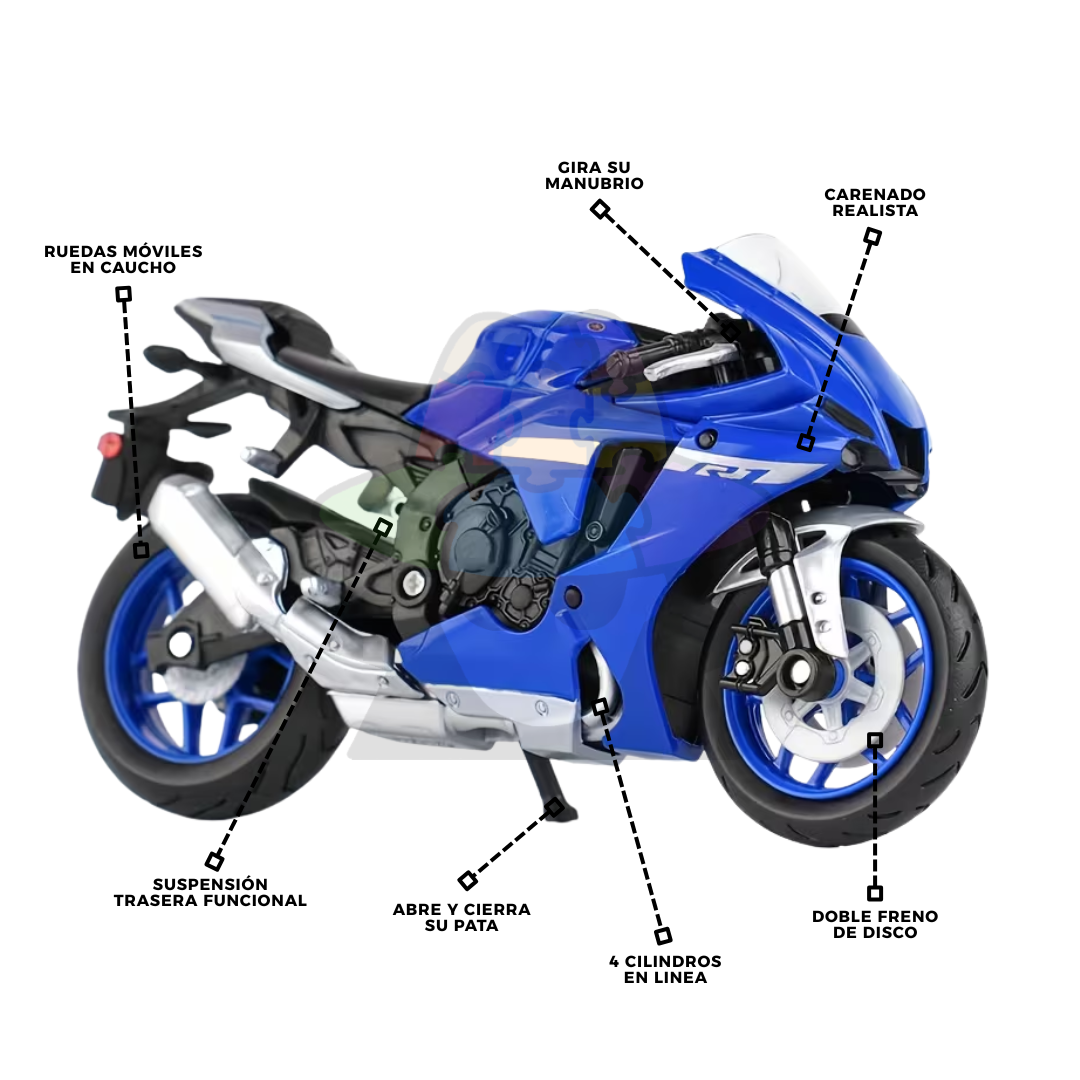 Moto Yamaha R1 | 1/12