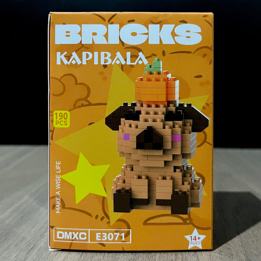 Armable 3D Capibara con Naranja