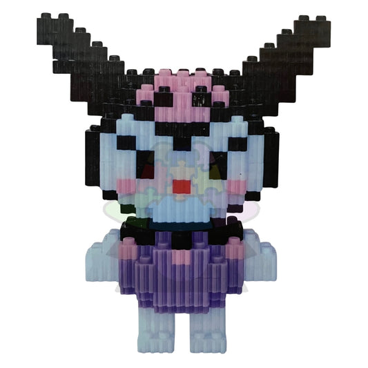 Armable 3D Kuromi (#2) | +900 Piezas