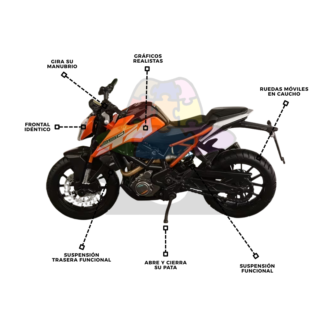 Moto KTM Duke 250 | 1/18