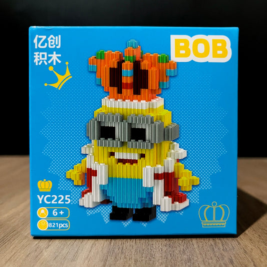 Armable 3D Minion Rey Bob