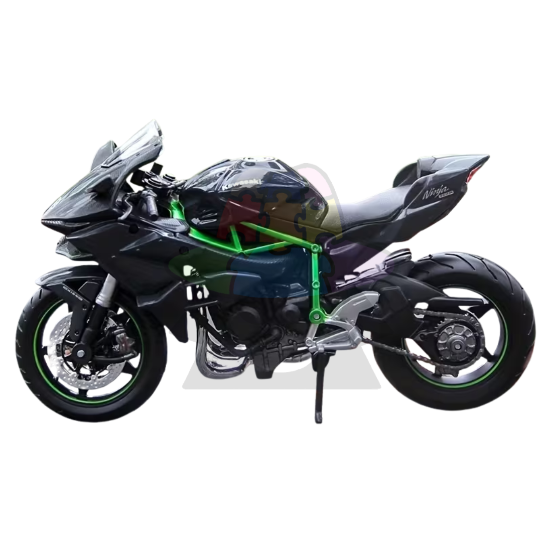 Moto Kawasaki H2 R | 1/18