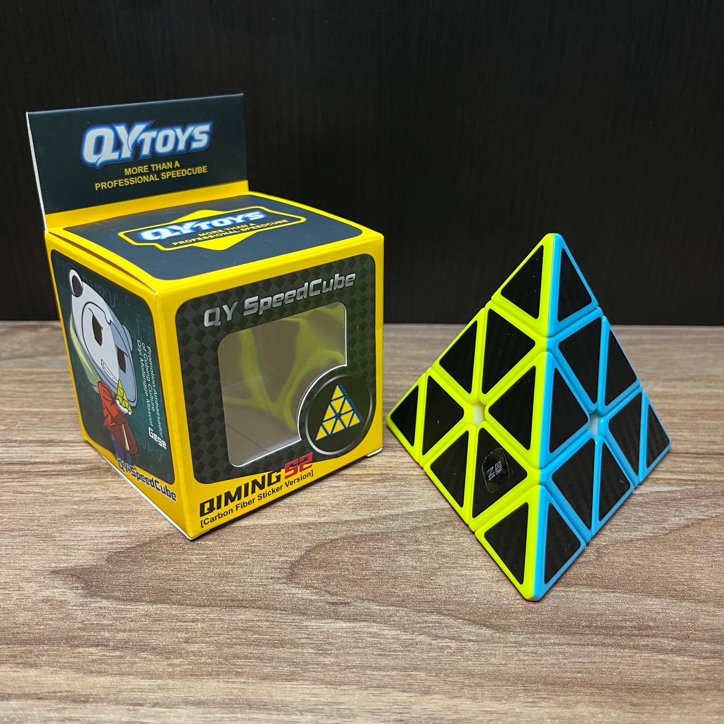 Piraminx QiYi Carbono