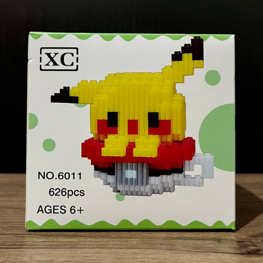 Armable 3D Pikachu en Pokebola
