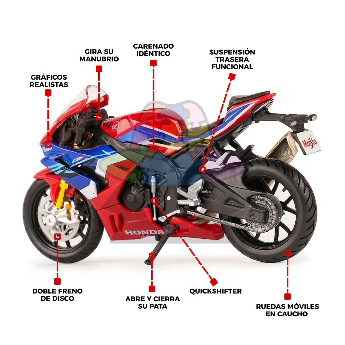 Moto Honda CBR 1000 RR - R | 1/18