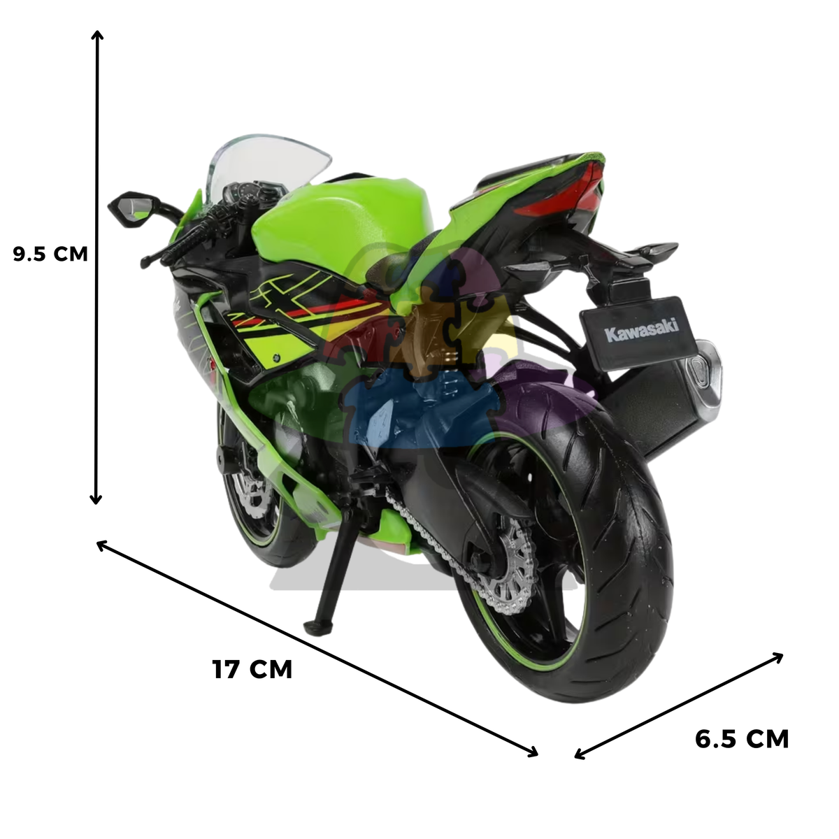 Moto Kawasaki NINJA ZX 6 R | 1/12