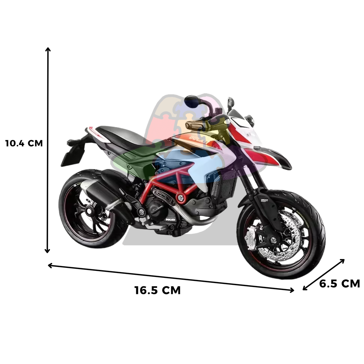 Moto Ducati Hypermotard | 1/12