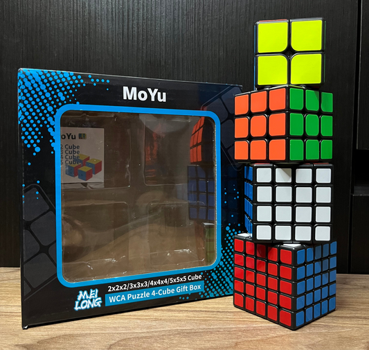 Set x4 Moyu | 2x2 - 3x3 - 4x4 - 5x5