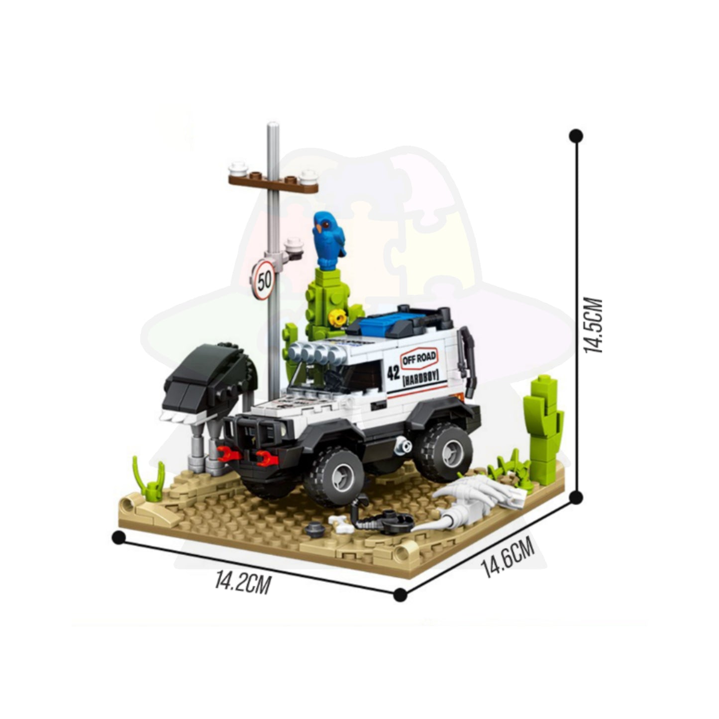 LEGO Mercedes Benz 280GE + Escenario