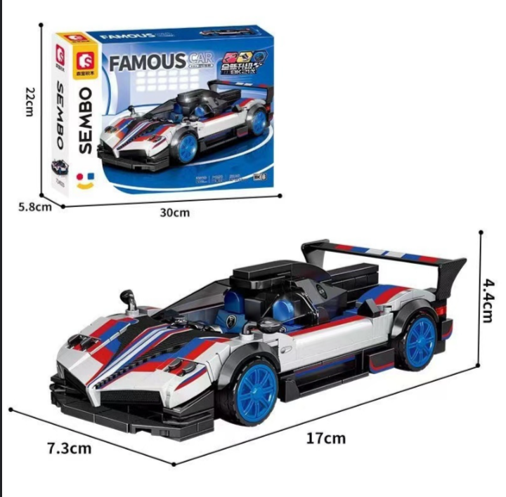 LEGO Pagani Zonda Revo Barchetta