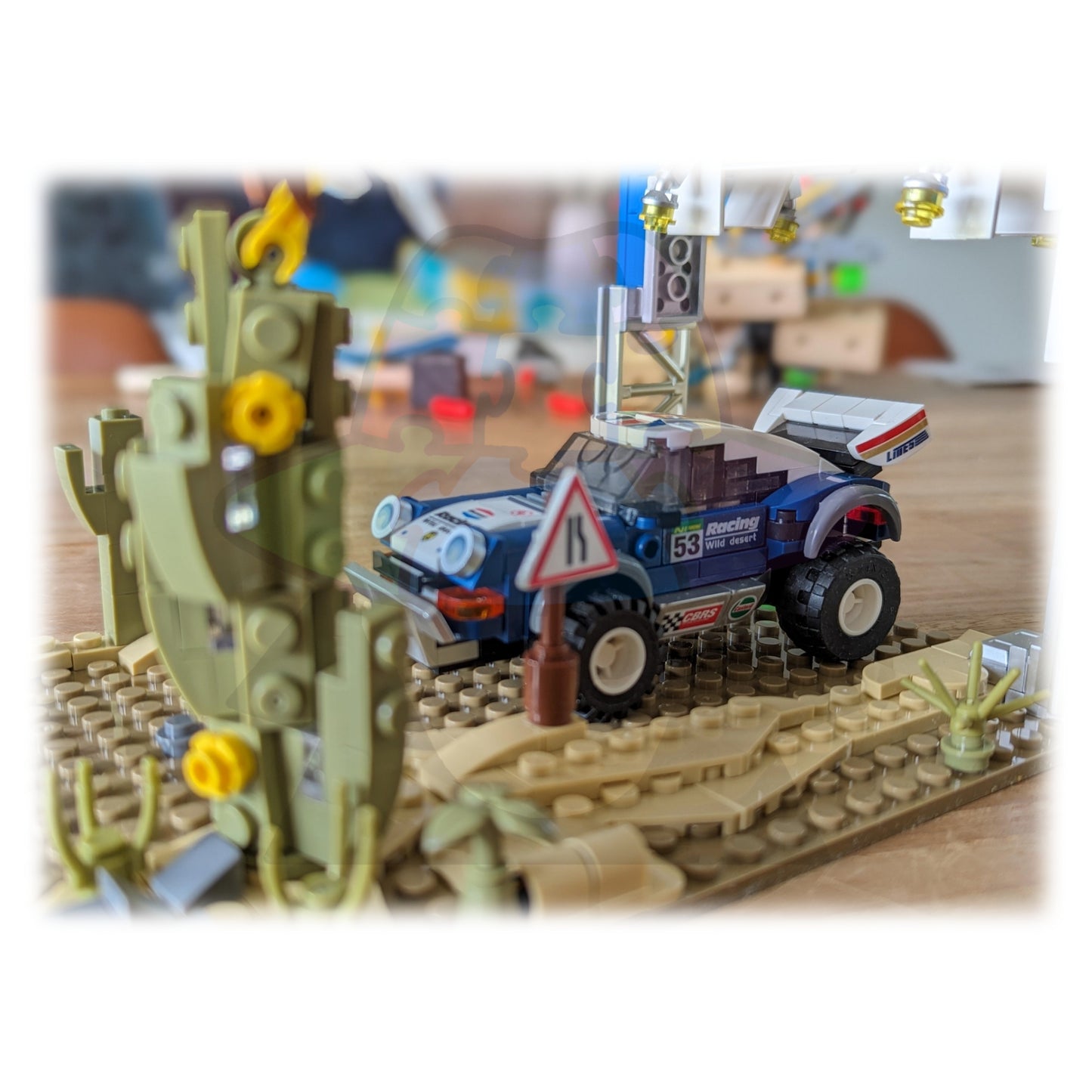 LEGO Porsche 911 SC Dakar + Escenario