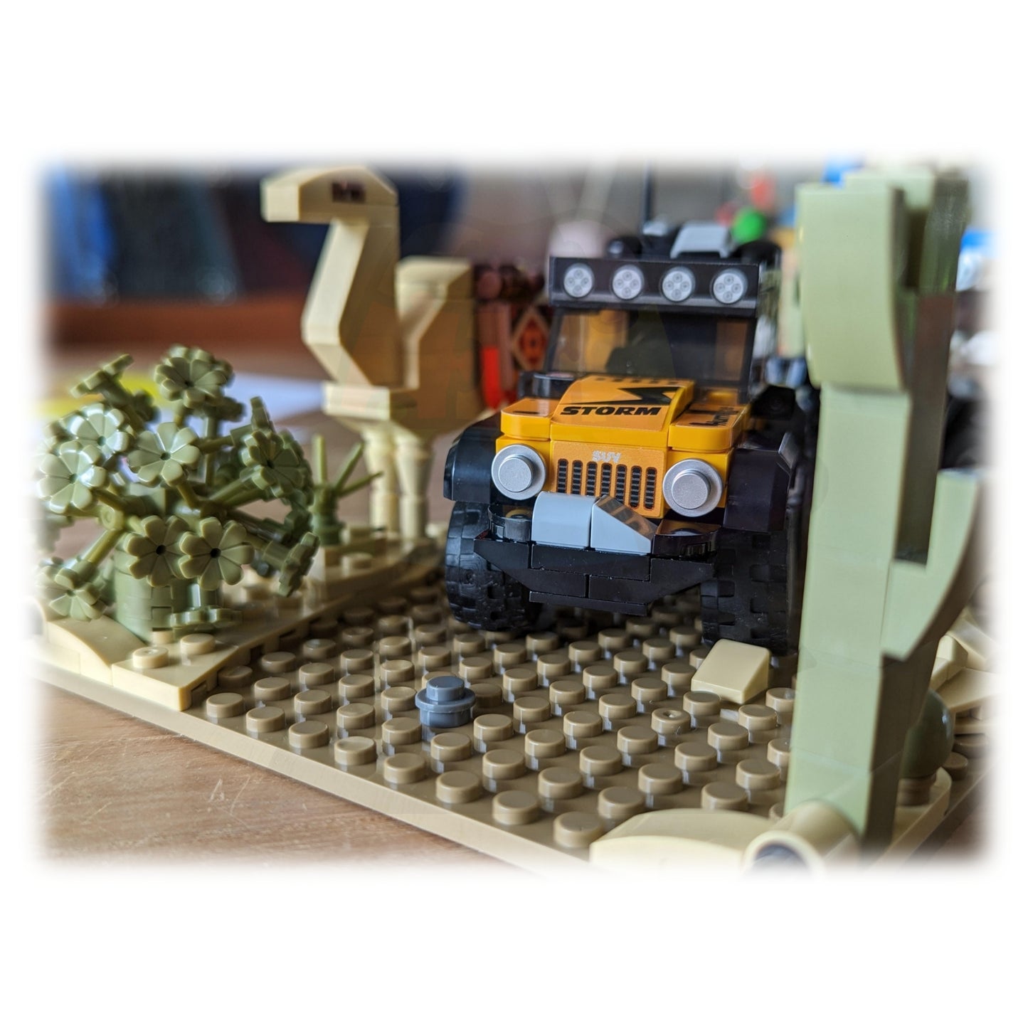 LEGO Jeep Wrangler Rubicon + Escenario