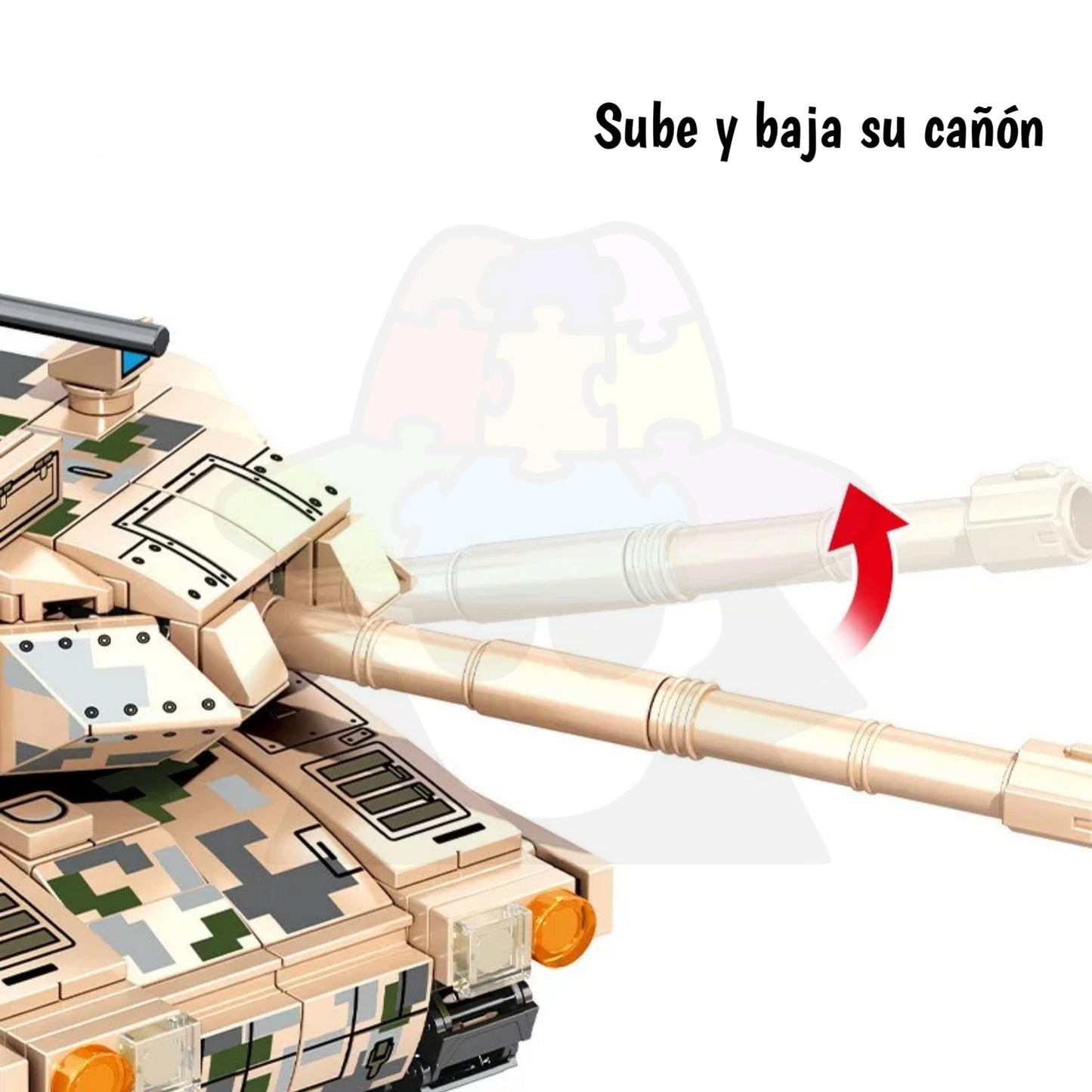 LEGO Tanque Militar + 2 Muñecos