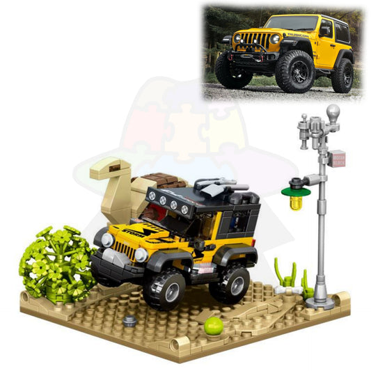 LEGO Jeep Wrangler Rubicon + Escenario