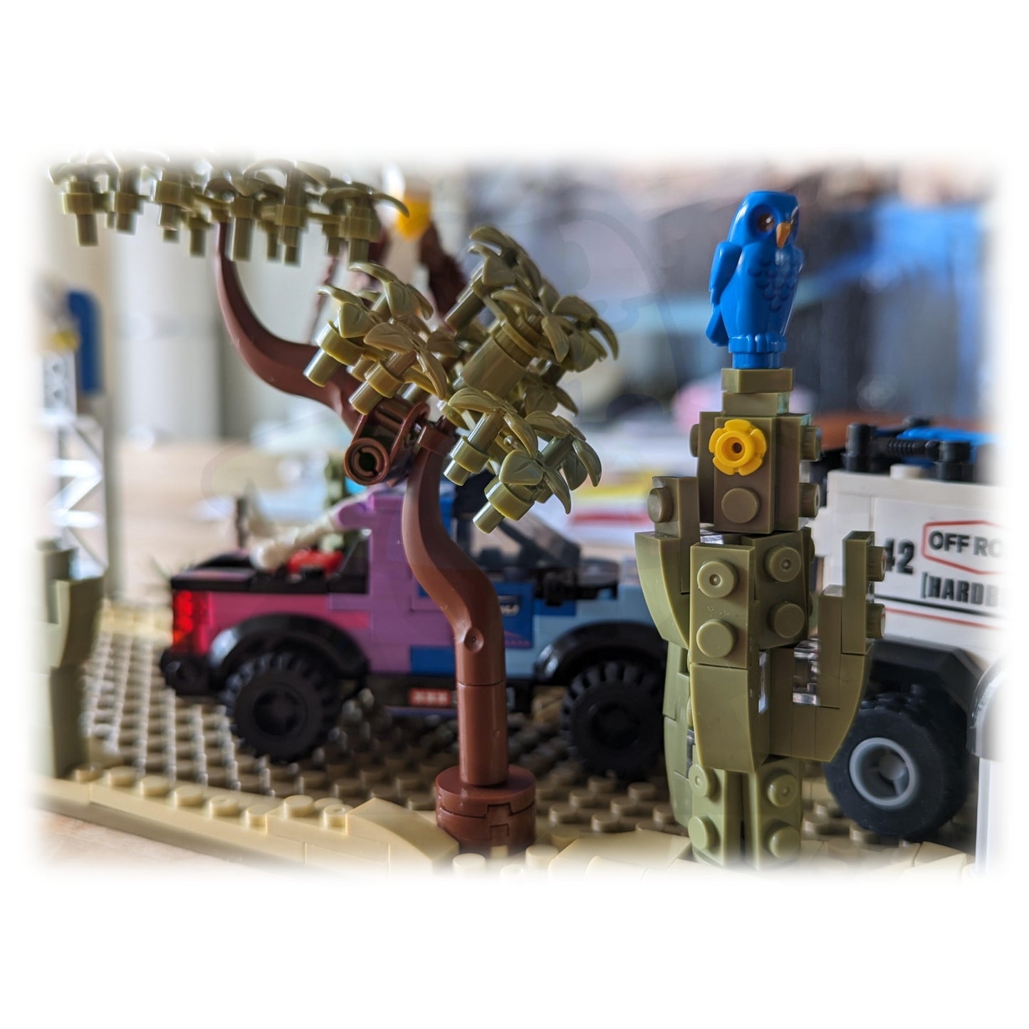 LEGO Trophy Truck 1100HP Ken Block + Escenario