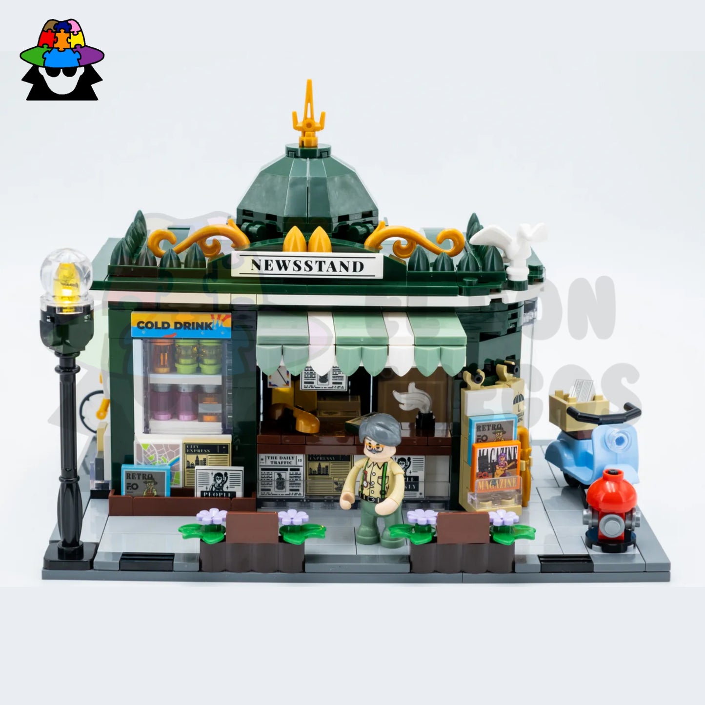 LEGO Newsstand / Tiendita + Set Iluminación