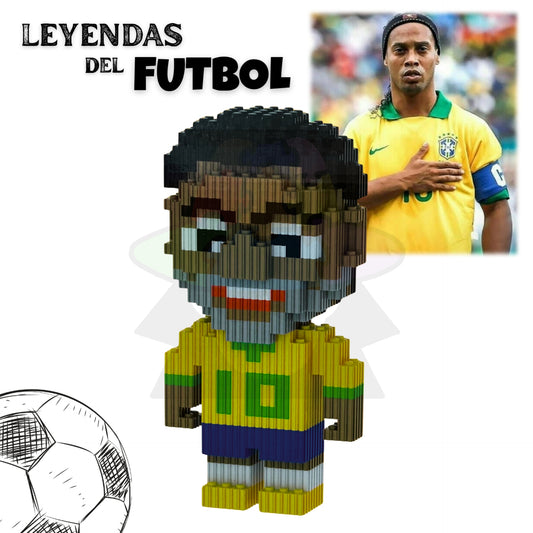 Armable 3D Ronaldinho | +1200 Piezas