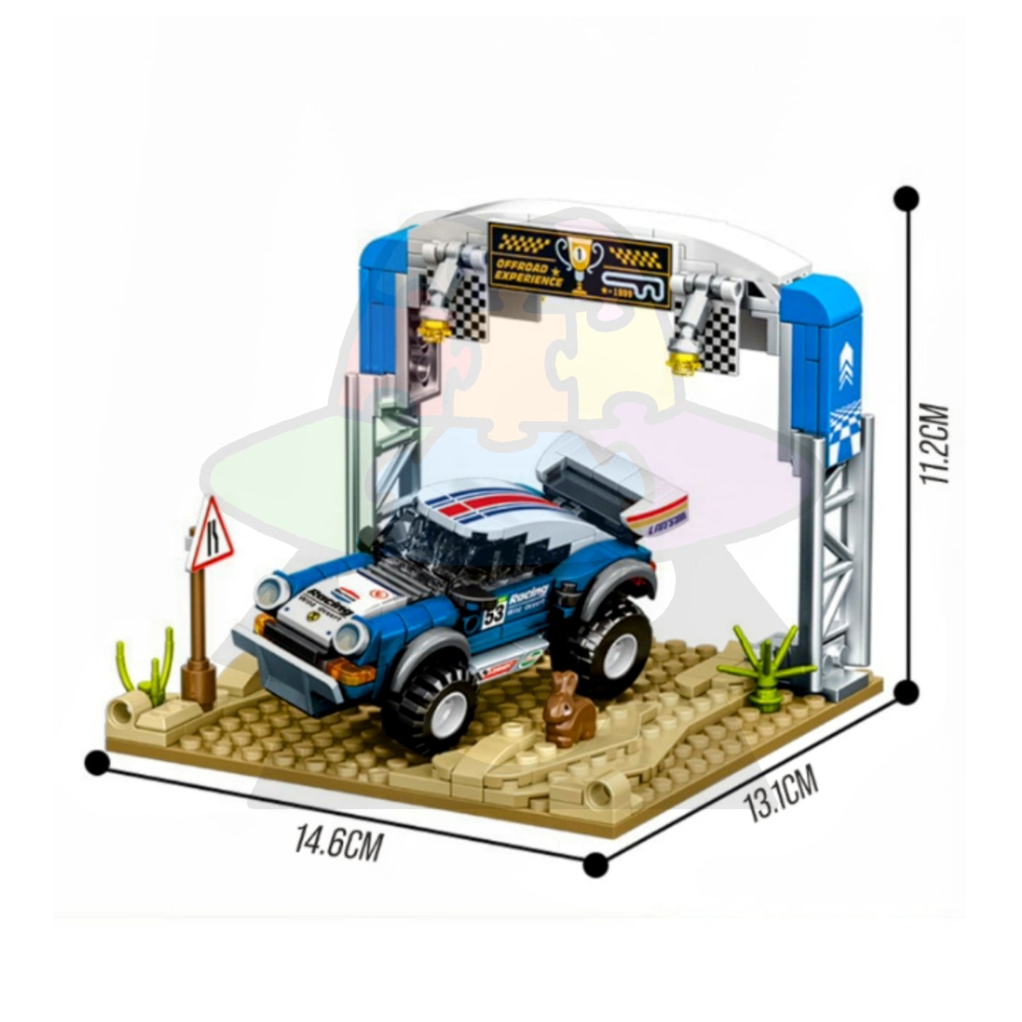 LEGO Porsche 911 SC Dakar + Escenario