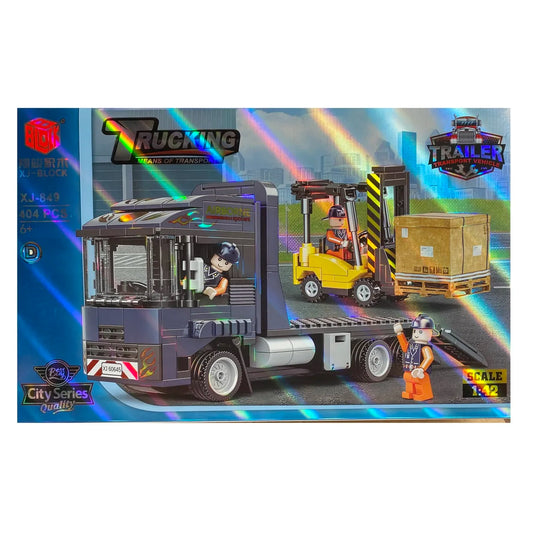 LEGO Camión Grúa + Montacargas
