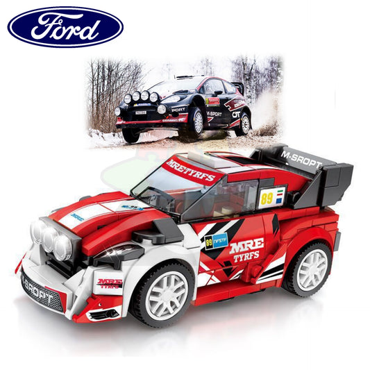 LEGO Ford Fiesta Rally + Muñeco