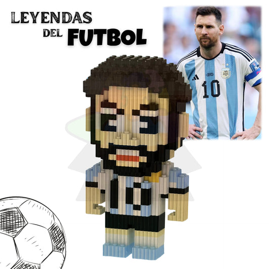 Armable 3D Messi | +1200 Piezas